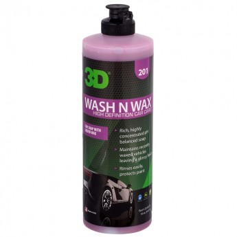 Автошампунь 3D Wash N Wax